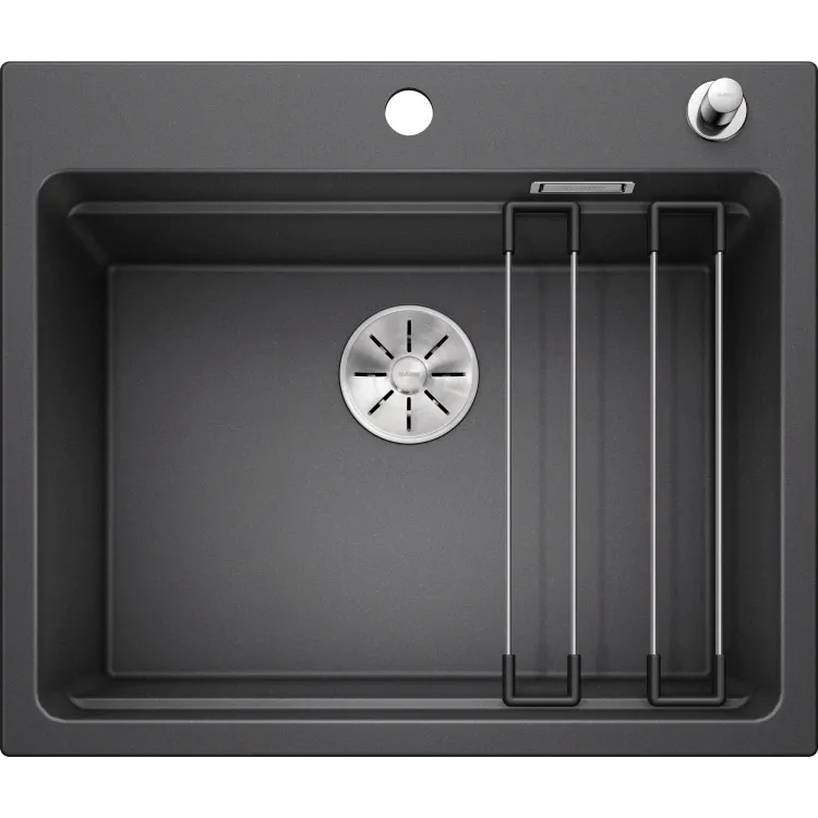 BLANCO ETAGON 6 Silgranit antracyt, korek auto., InFino, szyny 524529