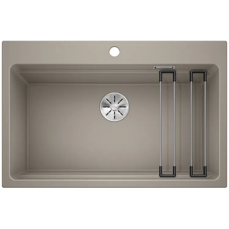 BLANCO ETAGON 8 Silgranit tartufo, InFino, szyny 525194