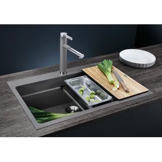 BLANCO ETAGON 8 Silgranit antracyt, InFino, szyny 525187