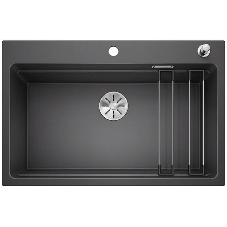 BLANCO ETAGON 8 Silgranit antracyt, korek auto., InFino, szyny 525177
