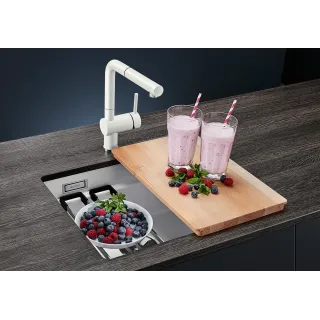 BLANCO ETAGON 500-U Ceramika PuraPlus biały połysk, InFino, szyny 525149