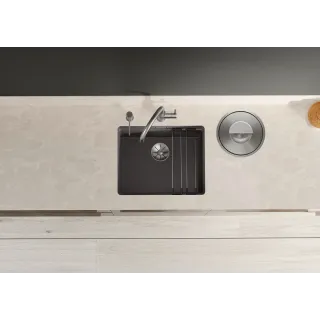 BLANCO ETAGON 500-U Ceramika PuraPlus biały połysk, InFino, szyny 525149