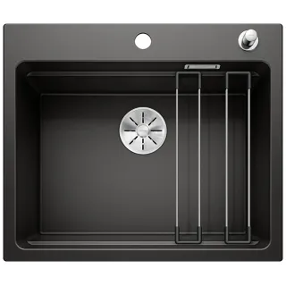 BLANCO ETAGON 6 Silgranit czarny,  korek auto., InFino,...