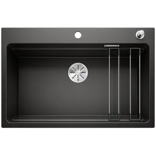 BLANCO ETAGON 8 Silgranit czarny, korek auto., InFino,...