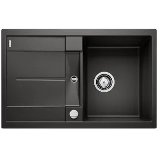BLANCO METRA 45 S Silgranit czarny odwracalny, korek...
