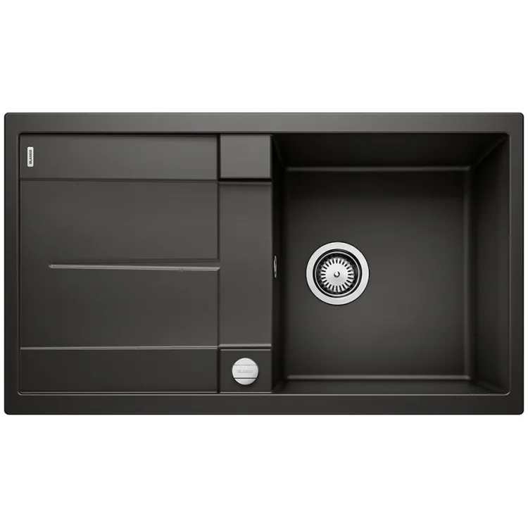 BLANCO METRA 5 S Silgranit czarny odwracalny, korek auto. 525918