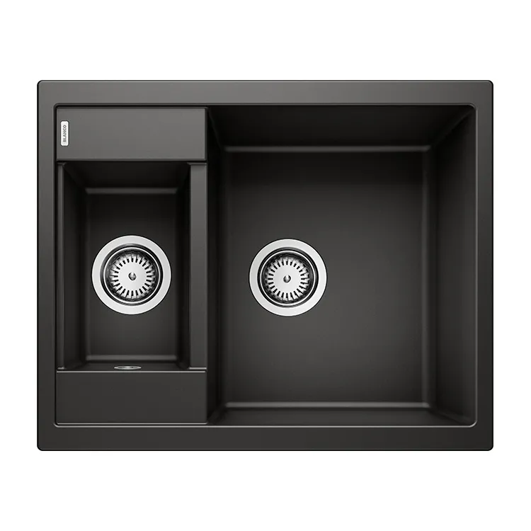 BLANCO METRA 6 Silgranit czarny odwracalny 525923