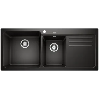 BLANCO NAYA 8 S Silgranit czarny lewa 525945