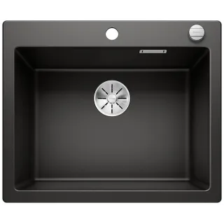 BLANCO PLEON 6 Silgranit czarny, korek auto., InFino 525954
