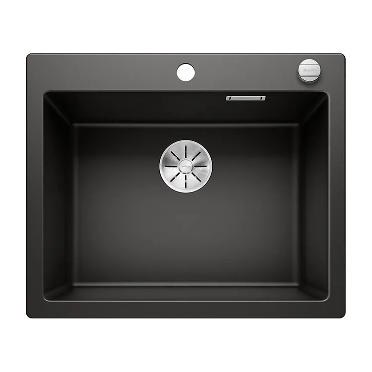 BLANCO PLEON 6 Silgranit czarny, korek auto., InFino 525954