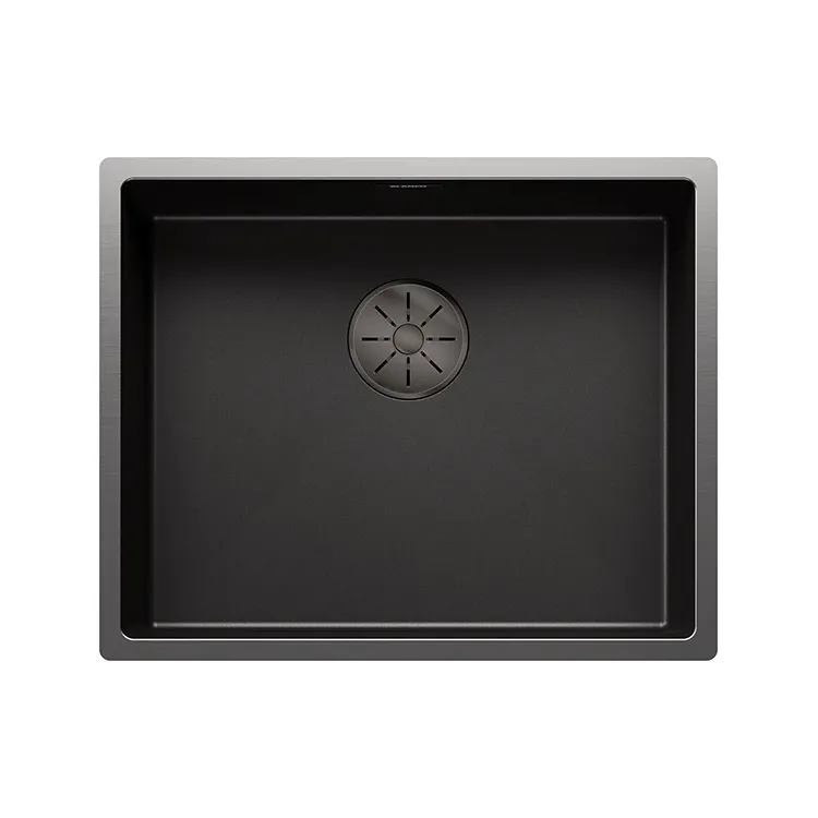 BLANCO CLARON 500-U stal Dark Steel Edition, InFino 527834