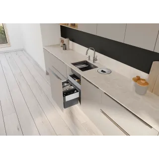 BLANCO ETAGON 500-U Ceramika PuraPlus biały połysk, InFino, szyny 525149