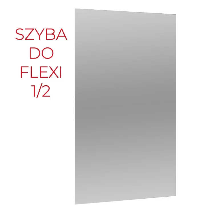Rea ŚCIANKA PRYSZNICOWA FLEXI 120 cm GREY 1/2 REA-K9982