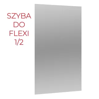 Rea ŚCIANKA PRYSZNICOWA FLEXI 80 cm GREY 1/2 REA-K9986