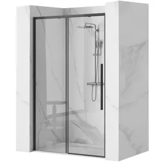 Rea DRZWI PRYSZNICOWE SOLAR BLACK 130 REA-K6358