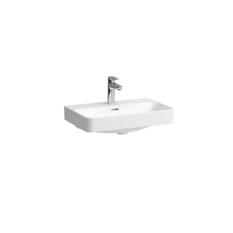 Laufen Pro Umywalka ścienna 60cm, COMPACTO, z otworem na baterię z otworem przelewowym H8188630001041