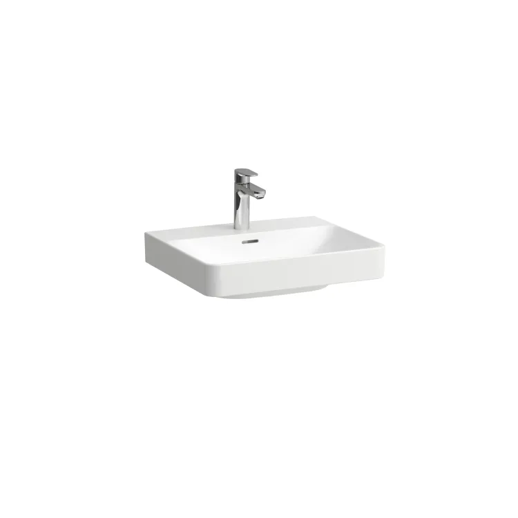 Laufen Pro Umywalka ścienna 55cm, z otworem na baterię, z otworem przelewowym H8108620001041