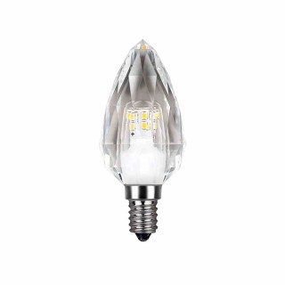 Żarówka LED 4W E14 C37 4000K Kryształ EKZA7697