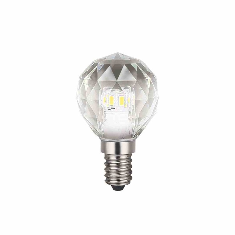 Żarówka LED 3W E14 G40 4000K Kryształ EKZA7698