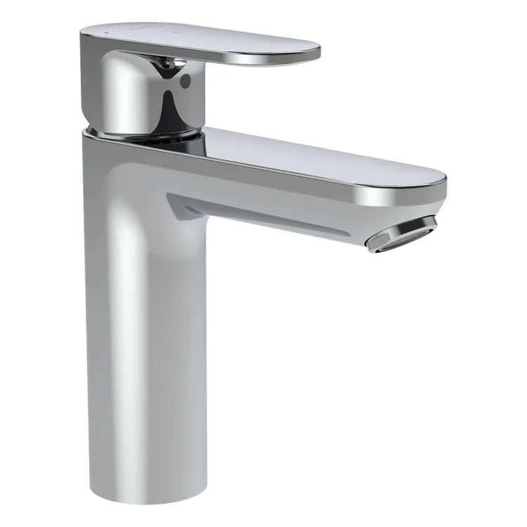 Laufen Pro Bateria umywalkowa jednouchwytowa M, z funkcją Eco+, długość wylewki 120 mm, bez korka HF506904100000