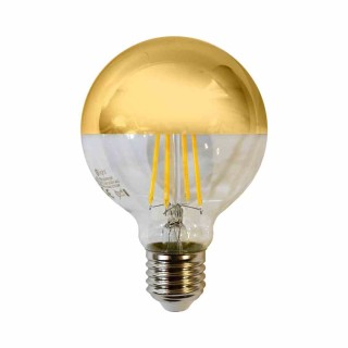 Żarówka Filamentowa LED 5W G80 E27 GOLD Barwa: Ciepła...