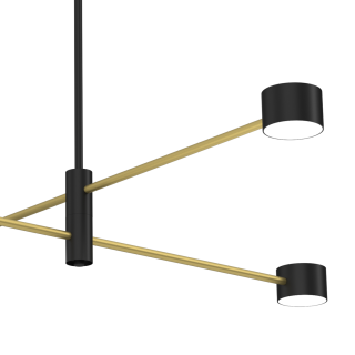 Lampa sufitowa CROSS GOLD 4xGX53 MLP8419