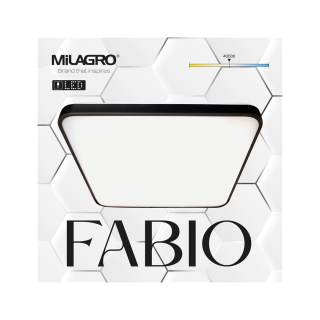 Plafon FABIO BLACK 23W ML7935