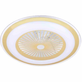 Plafoniera LED ZONDA GOLD 48W z wentylatorem ML8505