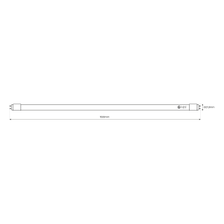 Świetlówka LED 20W 2100lm 4000K 150cm EK8245