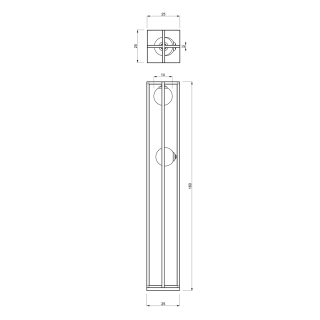 Lampa podłogowa DIEGO 2xE14 MLP8572