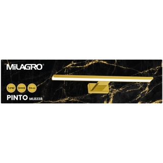 Kinkiet PINTO GOLD 12W LED 50cm ML8238