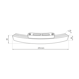 Zasilacz 100W 48V SLIM ROUND MAGNETIC do śr. 600mm ML8704