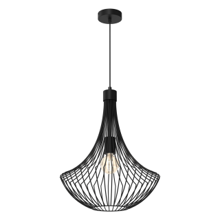 Lampa wisząca CESTA BLACK 1xE27 MLP8670