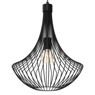 Lampa wisząca CESTA BLACK 1xE27 MLP8670