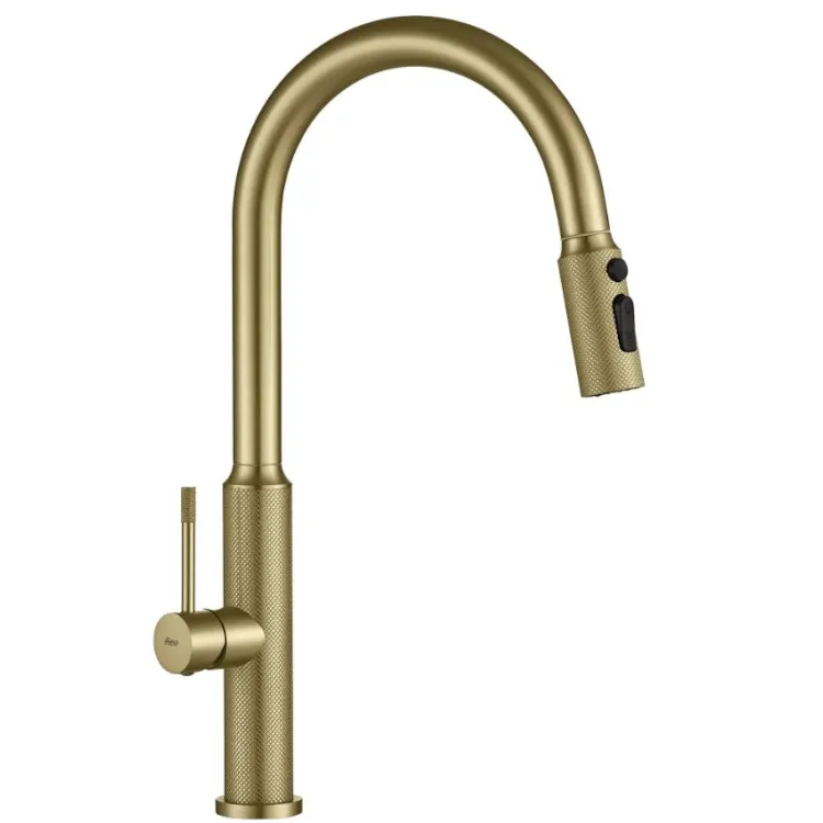 Rea BATERIA KUCHENNA MASTER ZŁOTA SZCZOTKOWANA REA-B7204