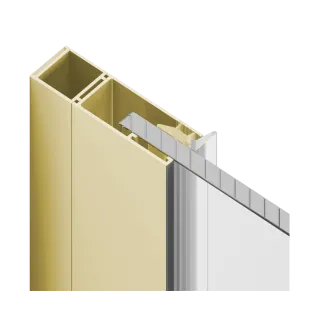 Excellent Rols profil poszerzający 15 mm, złoty połysk...