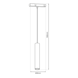 MAGNETIC TRACK 7W 3000K ML8931