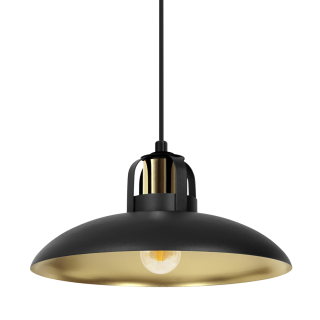 Lampa wisząca FELIX BLACK/GOLD 1xE27 MLP8906