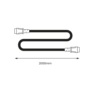 Kabel przedłużający do Fokus 100W - 2m EKO9766