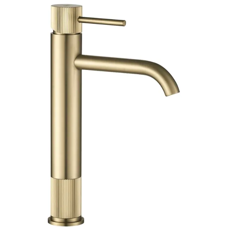 Rea BATERIA UMYWALKOWA LUNGO STRIPE ZŁOTA SZCZO WYSOKA REA-B8051