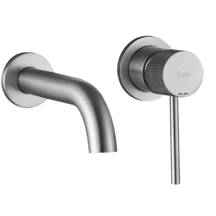 Rea BATERIA UMYWAL PODTYN LUNGO STRIPE NIKIEL SZCZO+BO REA-B8054