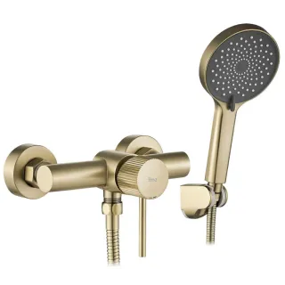 Rea BATERIA PRYSZNICOWA LUNGO STRIPE ZŁOTA SZCZOTKOWAN...