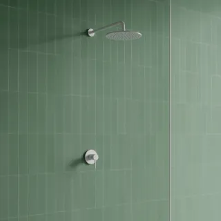 Omnires Y system prysznicowy podtynkowy, biały mat SYSY36WM