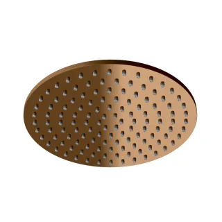 Kohlman Zestaw prysznicowy z deszczownicą 25cm i słuchawką Axel BRUSHED COPPER QW260ABCR25