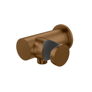 Kohlman Uchwyt słuchawkowy z przyłączem wody Axel BRUSHED...