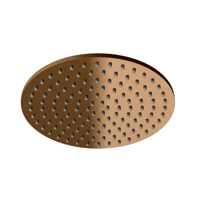 Kohlman Deszczownica okrągła 25cm Axel BRUSHED COPPER R25EBC