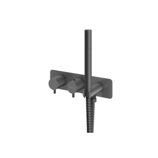 Kohlman Termostatyczna bateria wannowa Axel GRAY QW265AG