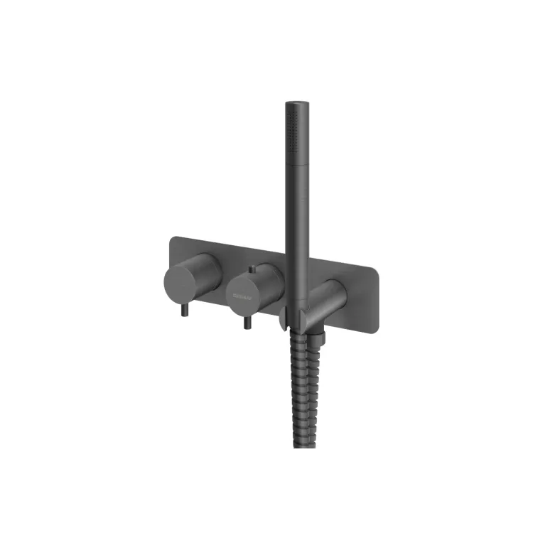 Kohlman Termostatyczna bateria wannowa Axel GRAY QW265AG