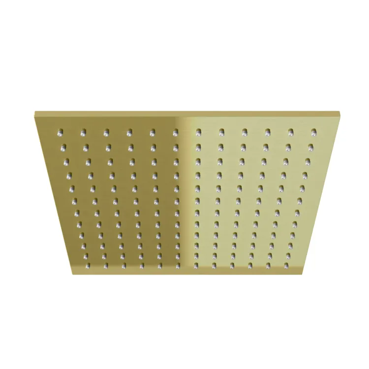 Kohlman Deszczownica kwadratowa 25cm Experience BRUSHED GOLD Q25EGDB