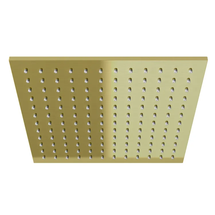 Kohlman Deszczownica kwadratowa 30cm Experience BRUSHED GOLD Q30EGDB